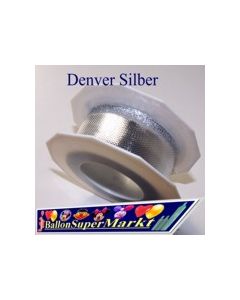 Deko-Zierband Denver, Silber, 1 Meter