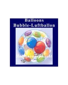 Balloons, Bubble Luftballon (mit Helium)