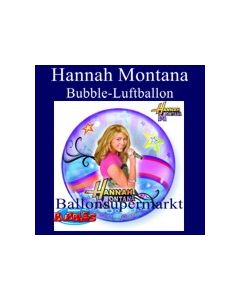 Hannah Montana, Bubble Luftballon (mit Helium)