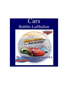 Cars, Bubble Luftballon (mit Helium)