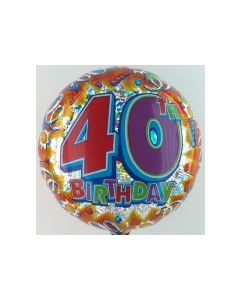 Happy Birthday &quot;40&quot; (heliumgefüllt)