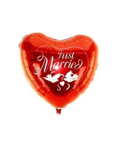 Just Married (Rotes Herz)