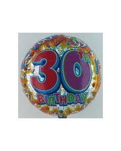 Happy Birthday &quot;30&quot; (ohne Helium)