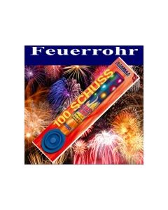 Feuerwerk, Feuerrohr, 100 Schuss