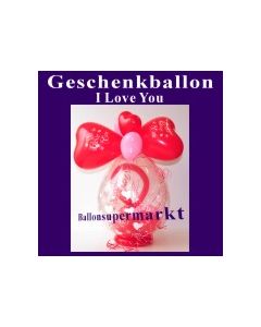 Geschenkballon I Love You