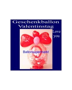 Geschenkballon &quot;I Love You&quot; Valentinstag