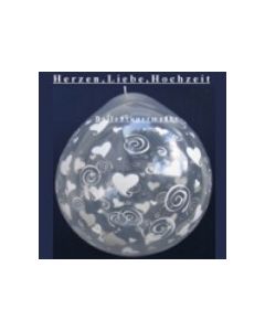 Herzen, Liebe, Hochzeit, Geschenkballons, Stuffer