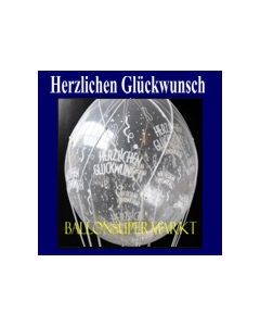 Herzlichen Glückwunsch, Geschenkballons, Stuffer