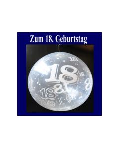 Zum 18. Geburtstag, Geschenkballons, Stuffer