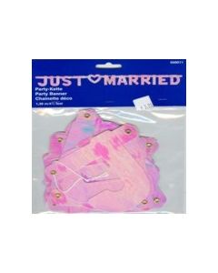 Just Married Banner perlmutt