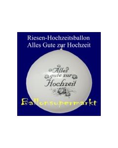 Riesen-Hochzeitsballon-Weiss