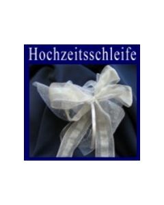 Hochzeitsschleife, Hochzeitsdeko-Zierschleife 06