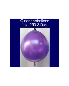 Kettenballons-Girlandenballons-Lila-Metallic, 250 Stück