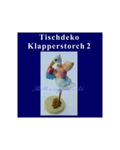 Tischdeko-Figur, Klapperstorch - 2