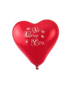 Luftballons &quot;I love You&quot; Herz