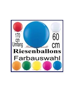 Riesenluftballon 170er Rund 1 Stück