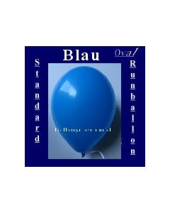 Luftballons Standard R-O 27 cm Blau 100 Stück