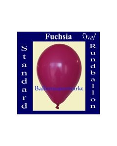 Luftballons Standard R-O 27 cm Fuchsia 100 Stück