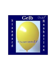 Luftballons Standard R-O 27 cm Gelb 100 Stück