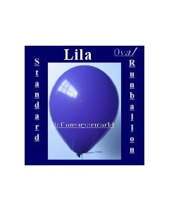 Luftballons Standard R-O 27 cm Lila 100 Stück