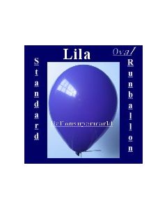 Luftballons Standard R-O 27 cm Lila 10 Stück