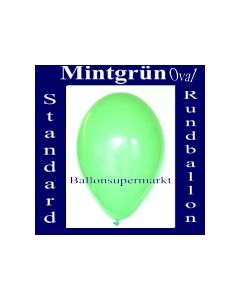 Luftballons Standard R-O 27 cm Mintgrün 100 Stück