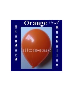 Luftballons Standard R-O 27 cm Orange 10 Stück