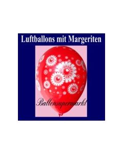 Motiv-Luftballons-Margeriten