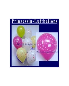 Motiv-Luftballons-Princess-Accessoires