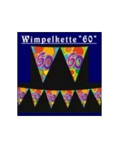 Wimpelkette &quot;60&quot;