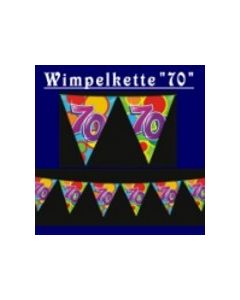 Wimpelkette &quot;70&quot;