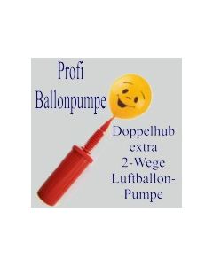 Profi-Ballonpumpe mit Doppelhub