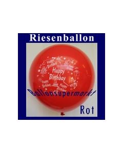 Riesenballon-Geburtstag-Happy-Birthday-Rot-(Helium)