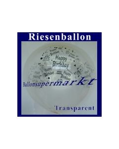 Riesenballon-Geburtstag-Happy-Birthday-Transparent-(Helium)