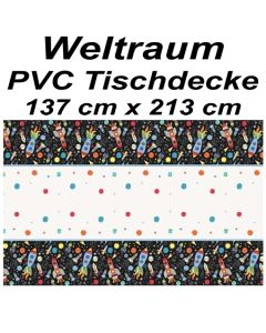 Party-Tischdecke Weltraum zum Kindergeburtstag