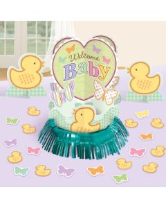 Tischdeko-Set Welcome Baby zur Babyparty und Geburt