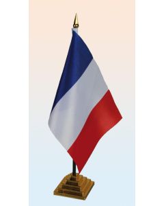  Frankreich, Tischdeko-Ständer, Flagge