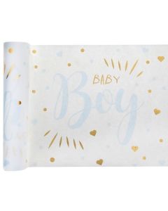 Tischläufer, Baby Party Boy, 3 Meter Rolle