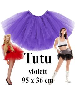 Tutu Tüllrock Violett zur Hen Night Party, Junggesellinnenabschied