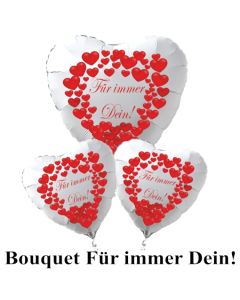 Valentinstag Ballon-Bouquet "Für immer Dein"!