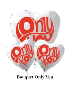 Valentinstag Ballon-Bouquet "Only You"