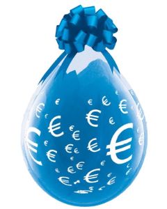 Euro Zeichen, Geschenkballons, Stuffer