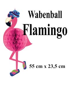 Wabenkugel Flamingo