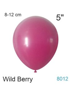 Luftballon in Vintage-Farbe Wild Berry