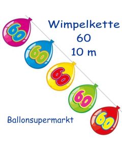 Wimpelgirlande Balloonshape 60