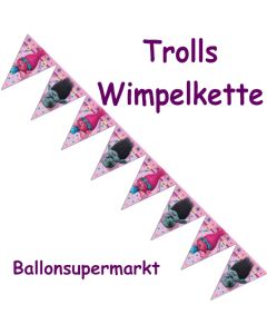 Wimpelkette Trolls