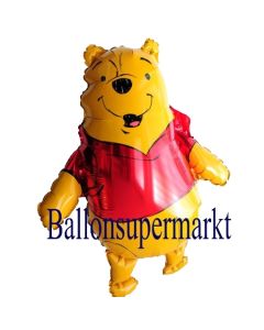 Luftballon Winnie Pooh, Folienballon mit Ballongas
