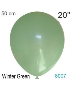 Luftballon in Vintage-Farbe Winter Green, 20"