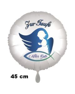 Zur Taufe Alles Gute - Engel, Folienballon inklusive Helium